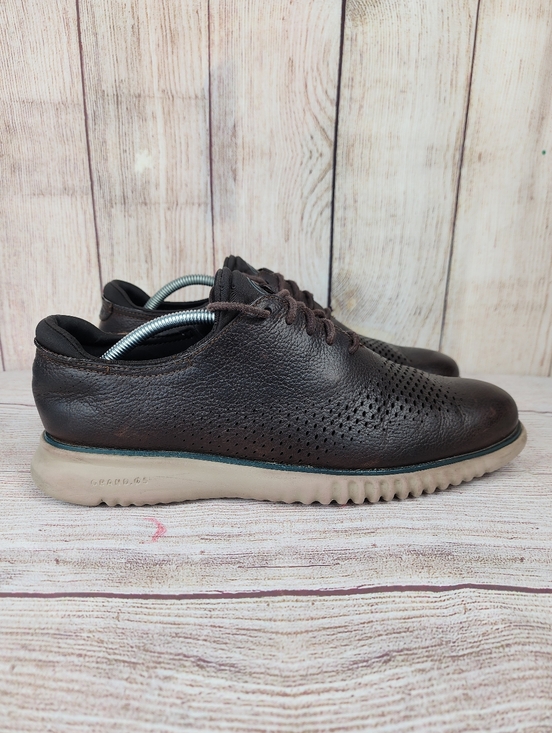 Cole Haan Other - Cole Haan 2.Zerogrand Laser Wingtip Oxford Shoes Mens Size 10.5 Brown Leather